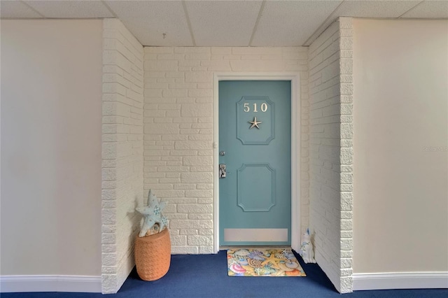 view of exterior entry