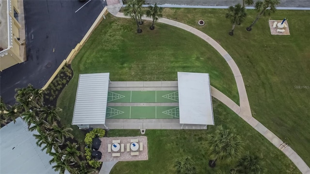 drone / aerial view