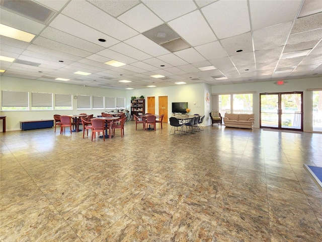 1500 Sunset Rd Unit C7, Tarpon Springs, FL 34689 - misc room featuring a drop ceiling and plenty of natural light