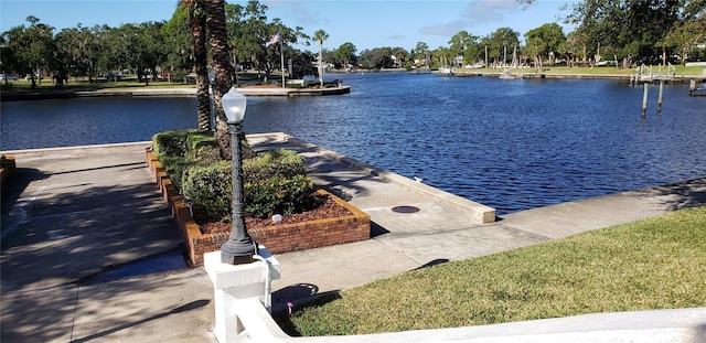 1500 Sunset Rd Unit C7, Tarpon Springs, FL 34689 - water view with a tree filled landscape