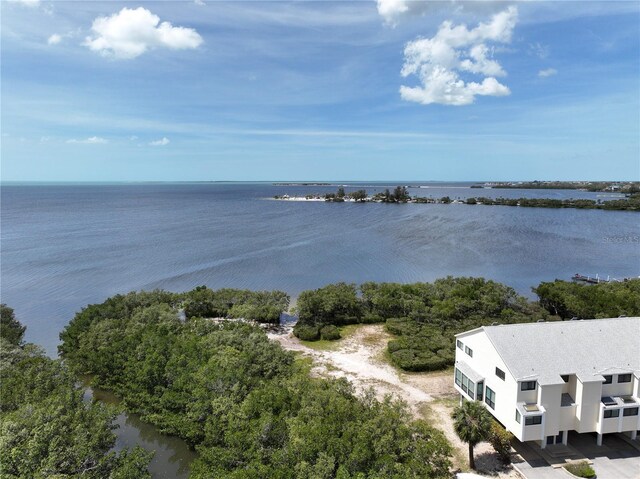 1500 Sunset Rd Unit C7, Tarpon Springs, FL 34689 - aerial view of property and surrounding area featuring a nearby body of water