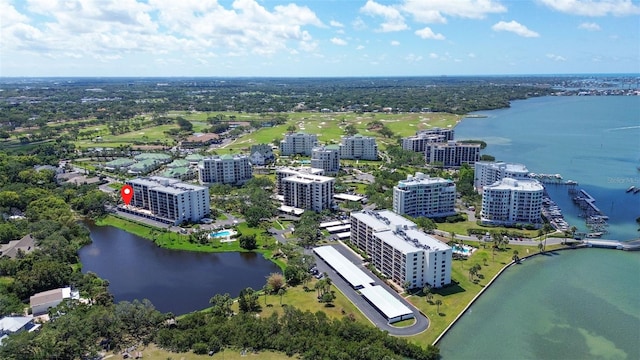 220 Belleview Blvd Unit 104, Belleair, FL 33756 - bird's eye view of a nearby body of water