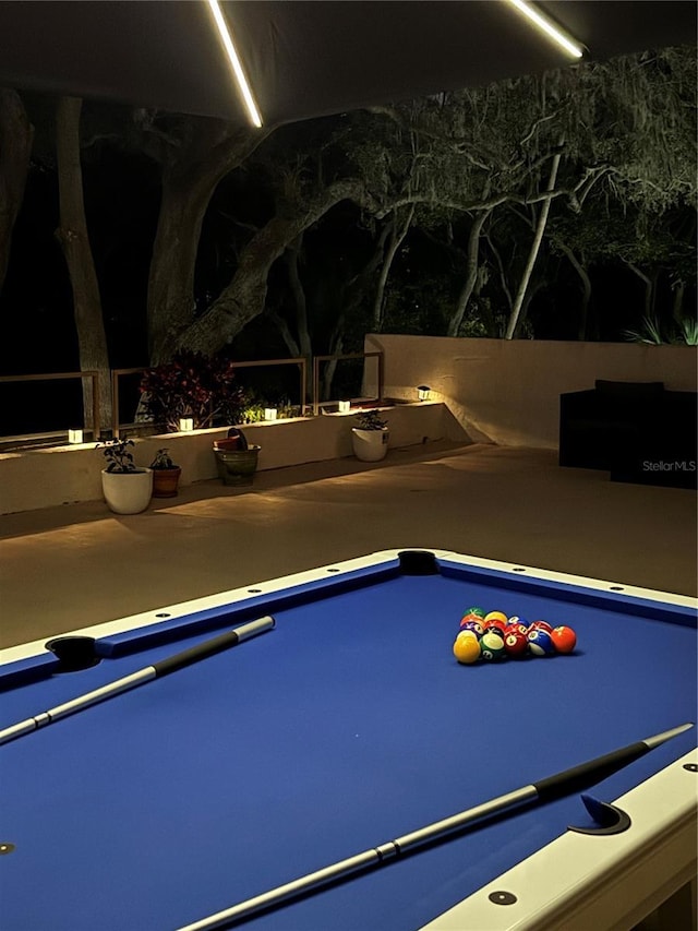 220 Belleview Blvd Unit 104, Belleair, FL 33756 - recreation room with billiards table