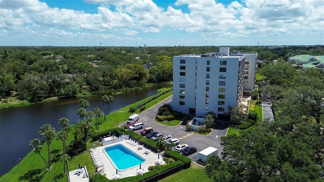 220 Belleview Blvd Unit 104, Belleair, FL 33756 - aerial view of a large body of water and a pool area