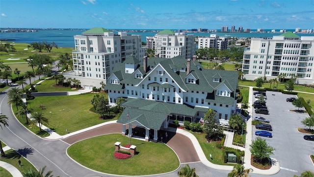 220 Belleview Blvd Unit 104, Belleair, FL 33756 - drone / aerial view of a large body of water