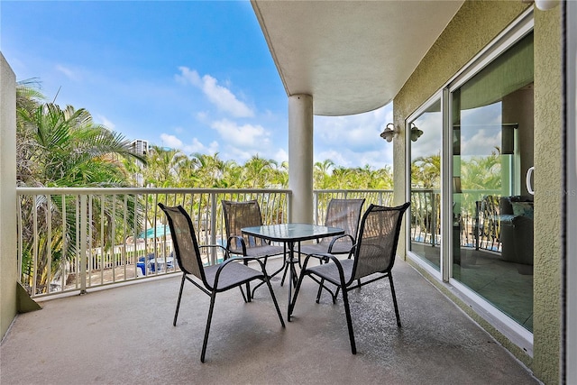 11605 Gulf Blvd Unit 203, Treasure Island, FL 33706 - view of balcony