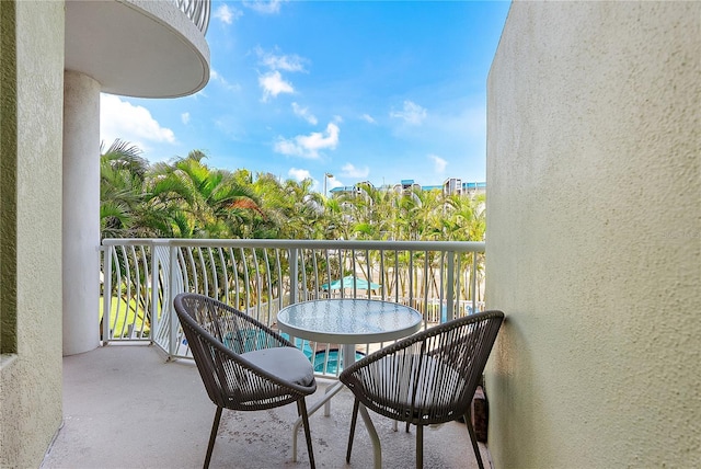 11605 Gulf Blvd Unit 203, Treasure Island, FL 33706 - view of balcony