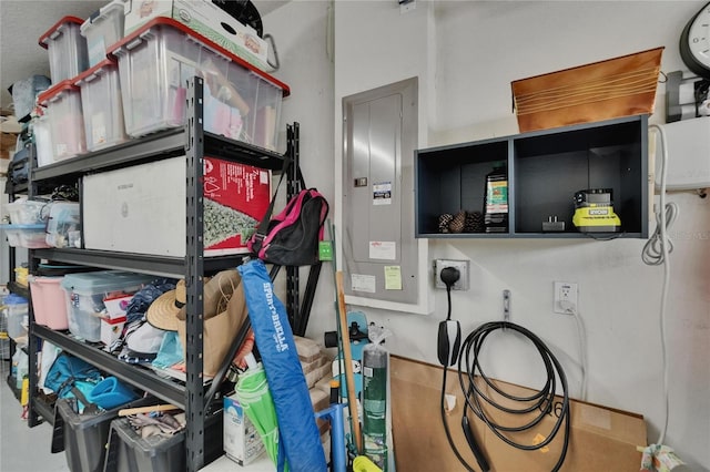 20537 Lace Cascade Rd, Land O Lakes, FL 34637 - storage area with electric panel
