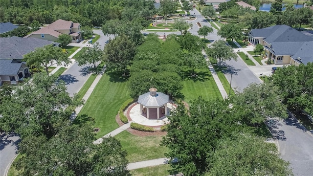20537 Lace Cascade Rd, Land O Lakes, FL 34637 - aerial view of property and surrounding area with nearby suburban area