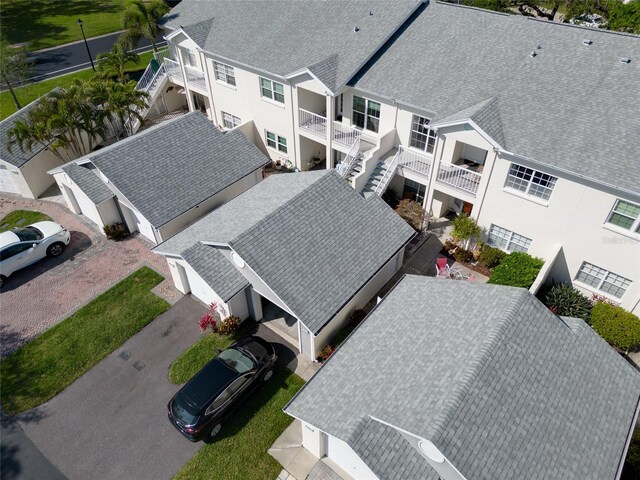 drone / aerial view