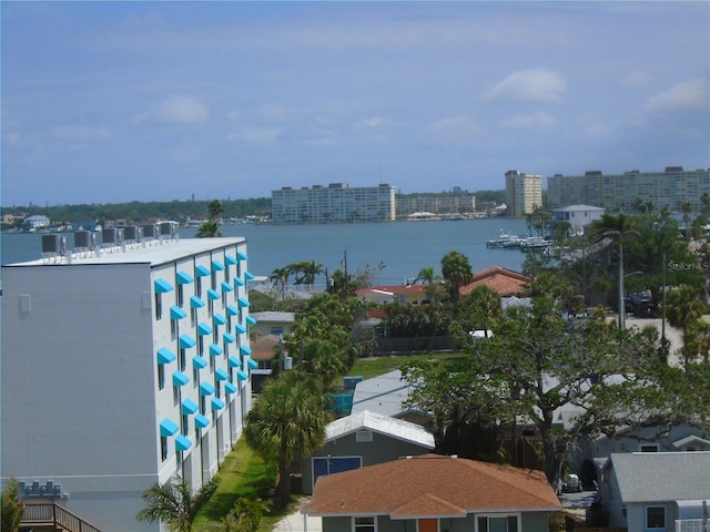 view of water feature