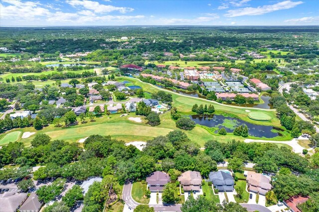 13902 Bardmoor Pl Unit B, Tampa, FL 33618 - aerial perspective of suburban area featuring a nearby body of water and a local golf course