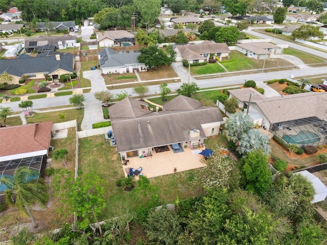 2906 Beagle Pl, Seffner, FL 33584 - drone / aerial view with a residential view