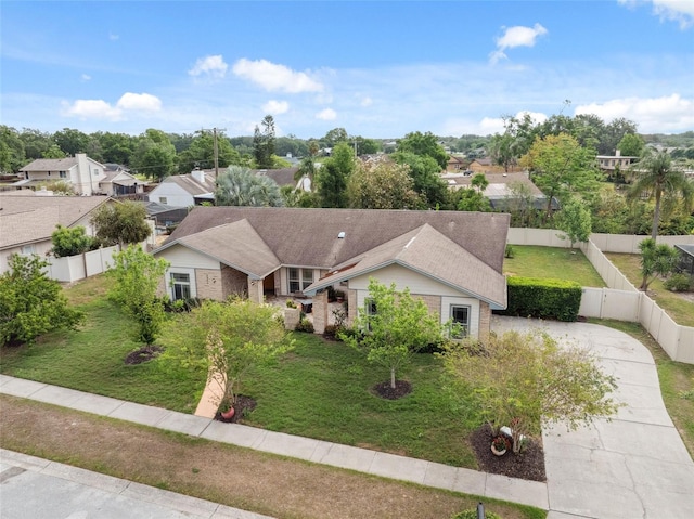 2906 Beagle Pl, Seffner, FL 33584 - drone / aerial view with a residential view