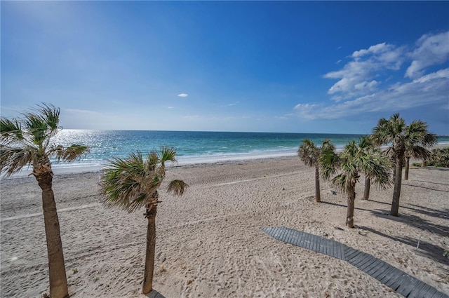 1600 Gulf Blvd Unit 212, Clearwater Beach, FL 33767 - water view with a view of the beach