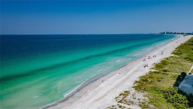 1600 Gulf Blvd Unit 212, Clearwater Beach, FL 33767 - view of water feature with a view of the beach