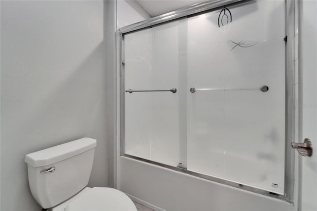 bathroom featuring toilet