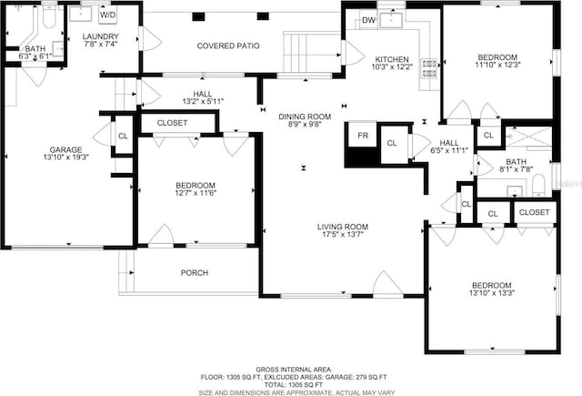6920 Bougainvilla Ave S, Saint Petersburg, FL 33707 - view of layout