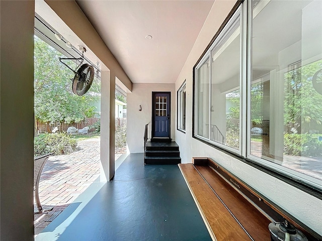 6920 Bougainvilla Ave S, Saint Petersburg, FL 33707 - view of unfurnished sunroom