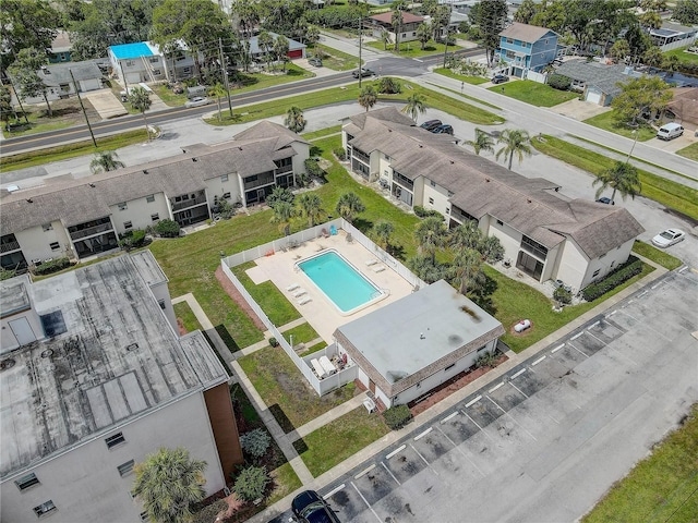 8440 Old Post Rd Unit 104, Port Richey, FL 34668 - aerial view of a pool area