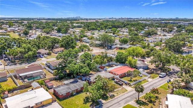 bird's eye view featuring a residential view
