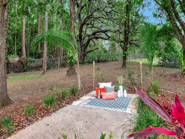 3728 Cypress Meadows Rd, Tampa, FL 33624 - fenced backyard featuring a patio