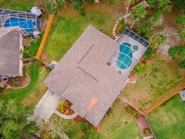 3728 Cypress Meadows Rd, Tampa, FL 33624 - view from above of property