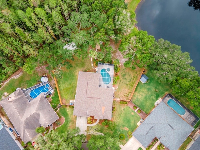 3728 Cypress Meadows Rd, Tampa, FL 33624 - bird's eye view of a large body of water