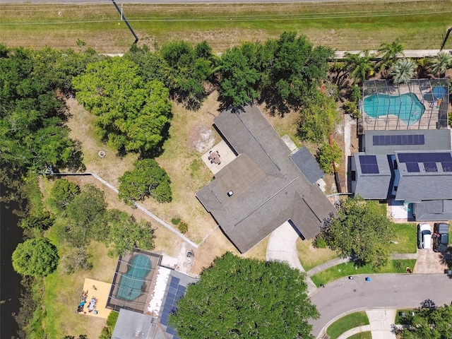 drone / aerial view