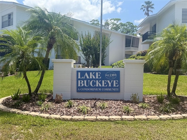 1550 11th St NE Unit G8, Winter Haven, FL 33881 - community sign featuring a lawn
