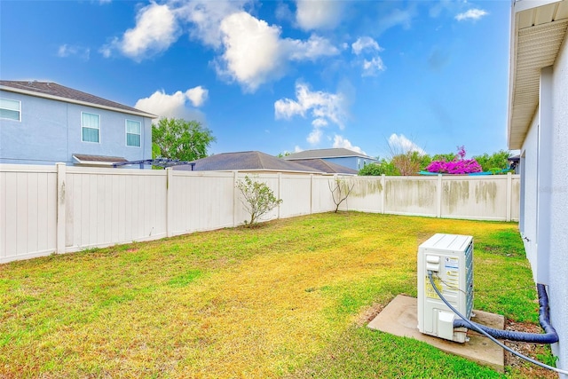 15410 Quail Woods Pl, Ruskin, FL 33573 - view of yard featuring a fenced backyard