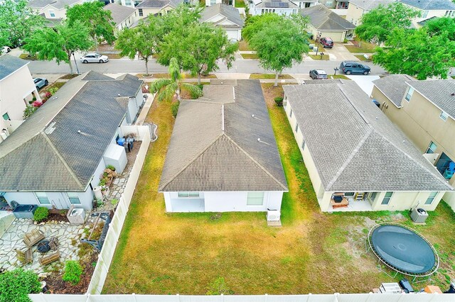 15410 Quail Woods Pl, Ruskin, FL 33573 - birds eye view of property with a residential view