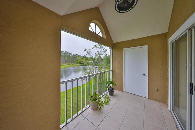 9481 Highland Oak Dr Unit 1206, Tampa, FL 33647 - balcony with a water view