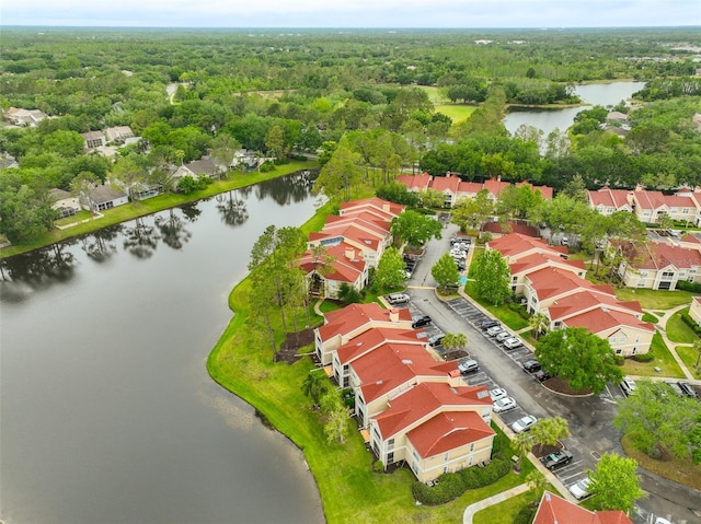 9481 Highland Oak Dr Unit 1206, Tampa, FL 33647 - aerial perspective of suburban area with a large body of water