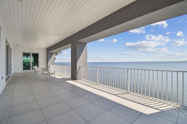 90 Martinique Ave, Tampa, FL 33606 - view of patio featuring a water view