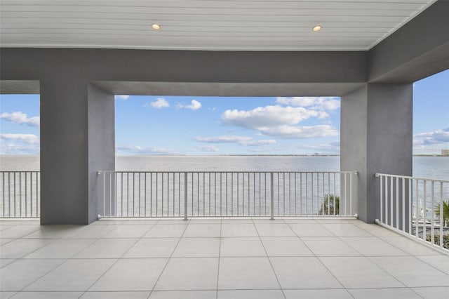 90 Martinique Ave, Tampa, FL 33606 - balcony featuring a water view
