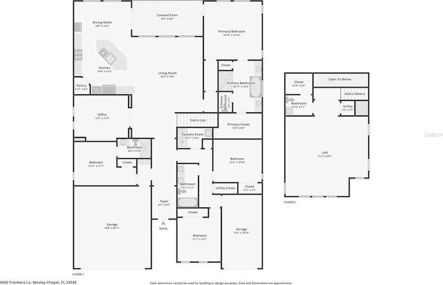 4365 Frontera Ln, Wesley Chapel, FL 33543 - view of layout