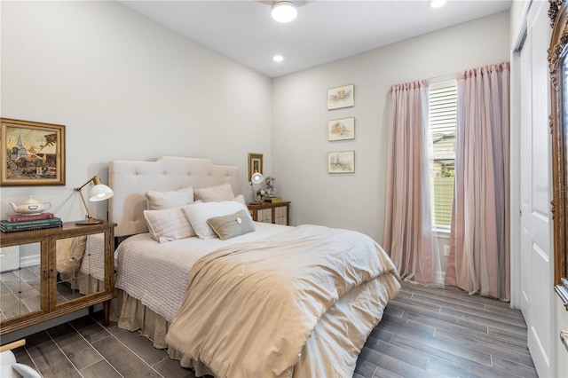 4365 Frontera Ln, Wesley Chapel, FL 33543 - bedroom with wood finish floors and recessed lighting