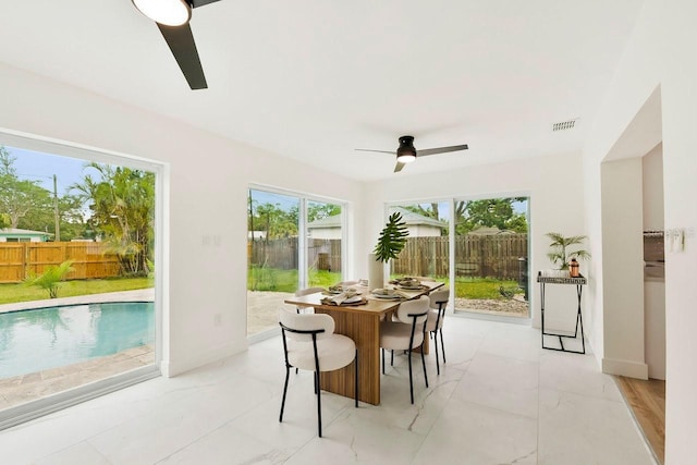 1886 San Mateo Dr, Dunedin, FL 34698 - sunroom with visible vents