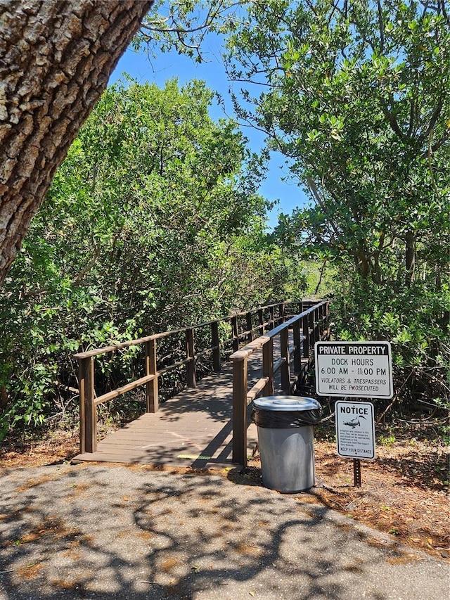 view of property's community