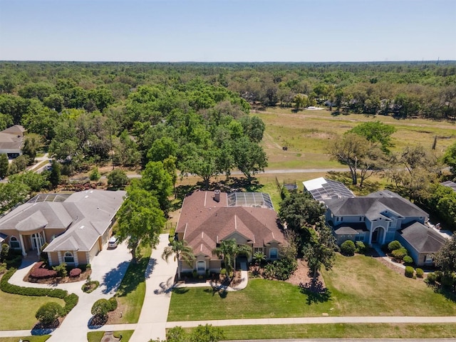 5807 Thoreau Pl, Lithia, FL 33547 - view of subject property featuring a forest