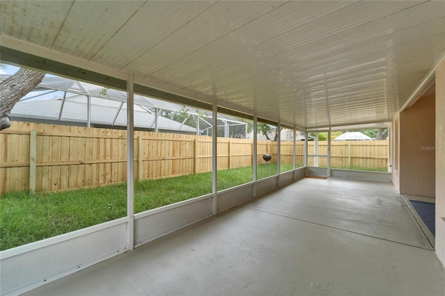 11626 Pure Pebble Dr, Riverview, FL 33569 - view of unfurnished sunroom