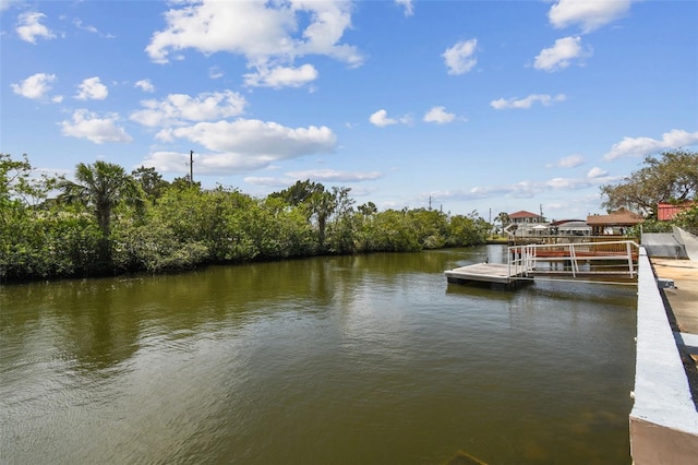 6732 Udell Ln, Hudson, FL 34667 - dock with a water view