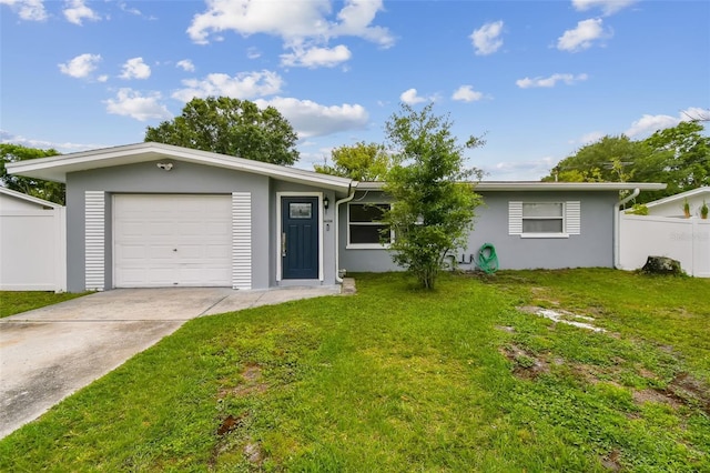 2401 Havana Dr, Clearwater, FL 33764 - single story home with a front yard, fence, driveway, and stucco siding