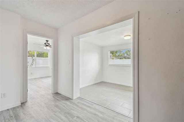 2401 Havana Dr, Clearwater, FL 33764 - spare room featuring a wealth of natural light, light wood finished floors, and baseboards