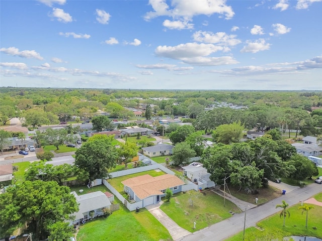 2401 Havana Dr, Clearwater, FL 33764 - drone / aerial view with a residential view