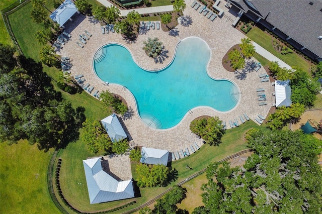 19325 Hawk Valley Dr, Tampa, FL 33647 - aerial view