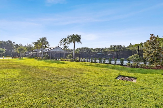 19325 Hawk Valley Dr, Tampa, FL 33647 - view of yard with fence
