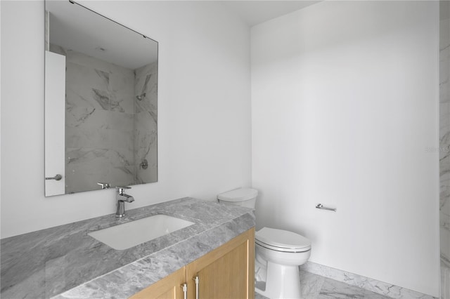 2912 W Santiago St Unit 1401, Tampa, FL 33629 - full bath featuring vanity, toilet, and marble finish floor