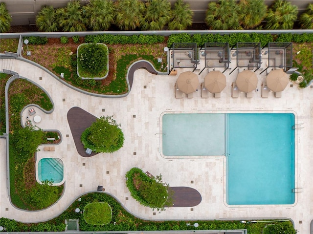 2912 W Santiago St Unit 1401, Tampa, FL 33629 - bird's eye view
